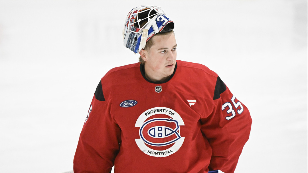 Montembeault Hurt at Practice, Canadiens Call Up Jacob Fowler