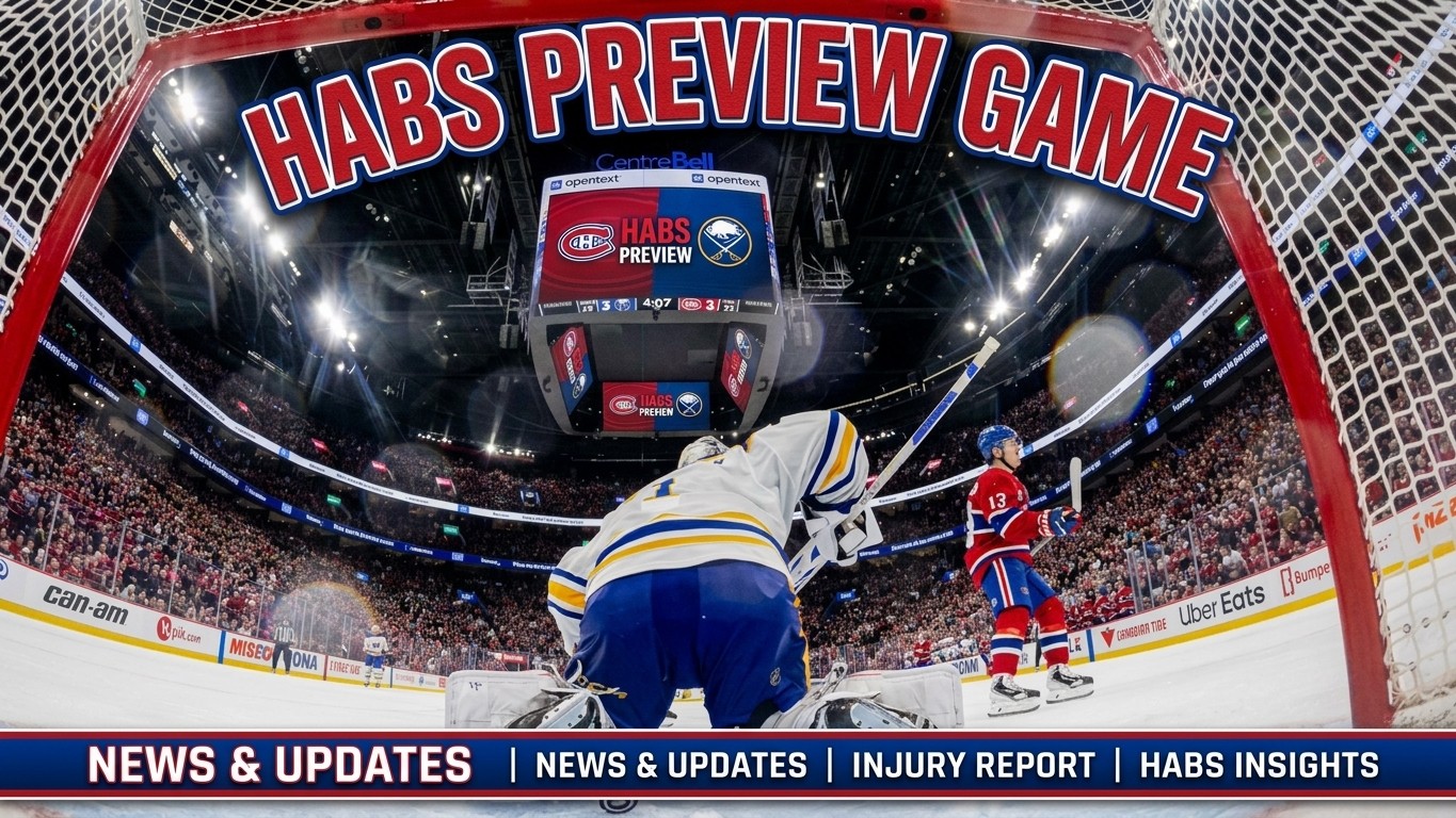 Habs vs. Sharks: Dobeš Starts, Engström Replaces Reinbacher